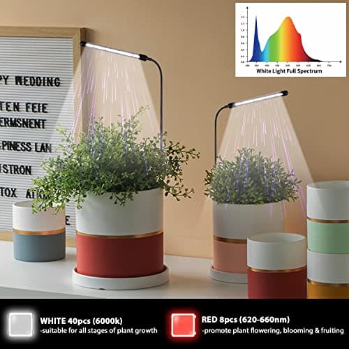 Juhefa LED Grow Light Strips with Timer thumbnail 2