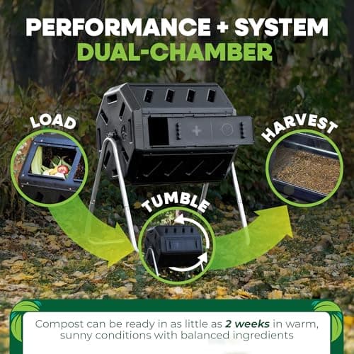 FCMP Outdoor RC4000 Tumbling Composter & Rain Barrel thumbnail 5