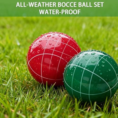 Yard Games Tournament Size 107mm Bocce Ball Set thumbnail 4