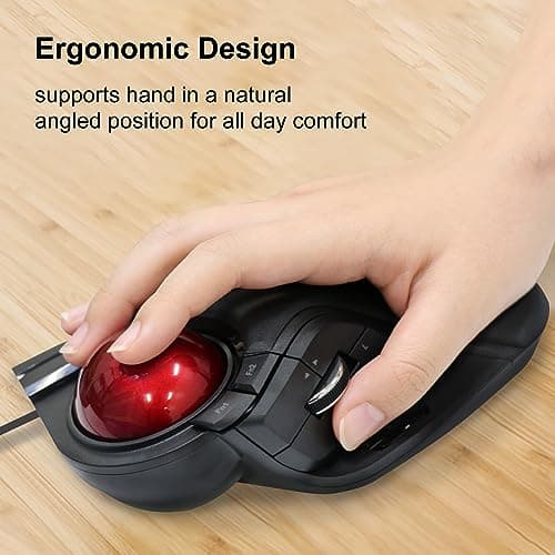 ELECOM HUGE Wired Trackball Mouse thumbnail 2