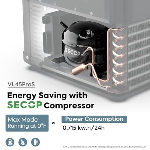 Iceco VL45 ProS Portable Refrigerator thumbnail 2