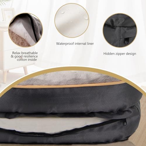 BarksBar Snuggly Sleeper Orthopedic Dog Bed thumbnail 5