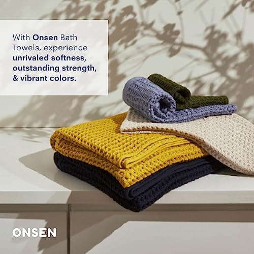ONSEN Supima Waffle Bath Towel thumbnail 4