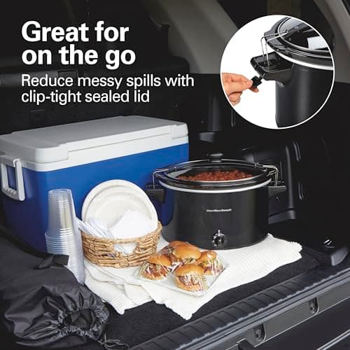 Hamilton Beach 10-Quart Stay or Go Portable Slow Cooker thumbnail 3