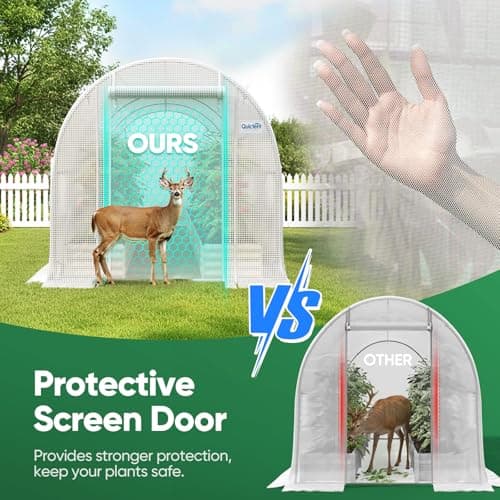 Quictent 8x6 ft Heavy Duty Walk-In Greenhouse thumbnail 3