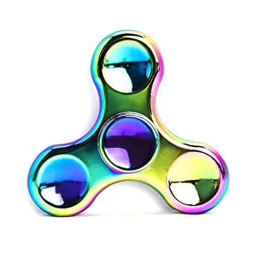 MAGTIMES Rainbow Stainless Steel Fidget Spinner - image 1