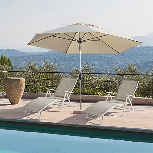 Devoko Patio Chaise Lounge Chair thumbnail 2