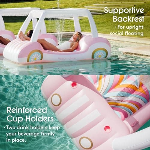 FUNBOY Giant Luxury Inflatable Pool Float thumbnail 4