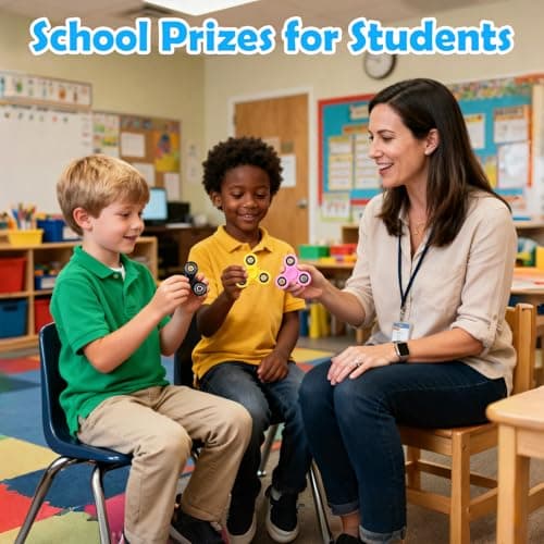 SCIONE Fidget Spinners 25-Pack Party Favors thumbnail 4