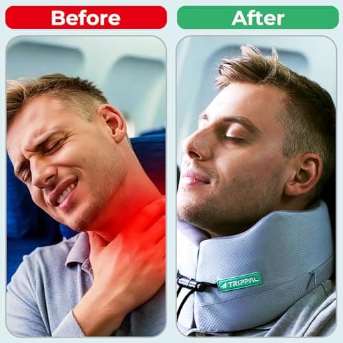 TripPal Travel Pillow with 360-Degree Neck Support thumbnail 2