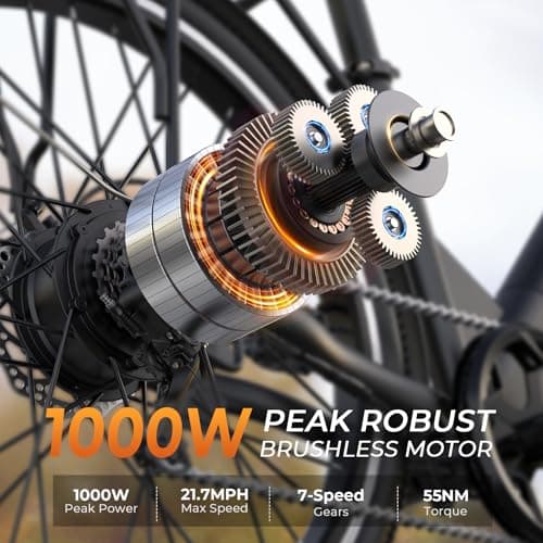 Himiway Cruiser Step-Thru Electric Bike thumbnail 2