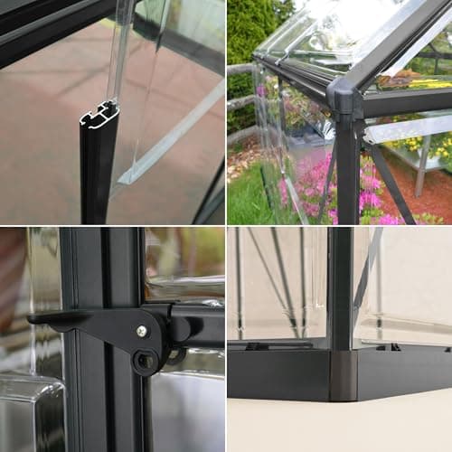 Palram Harmony 6x8 Polycarbonate Greenhouse thumbnail 3