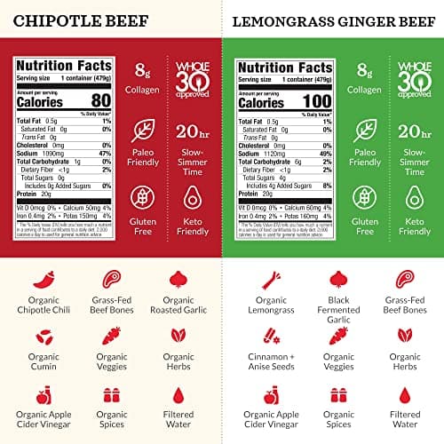 Kettle and Fire Bone Broth Variety Pack, Pack of 6 thumbnail 4