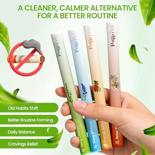 PUFFIAIR 4-Pack Herbal Diffuser Pen thumbnail 5