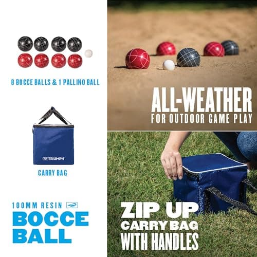 Triumph Sports Bocce Ball Set thumbnail 5