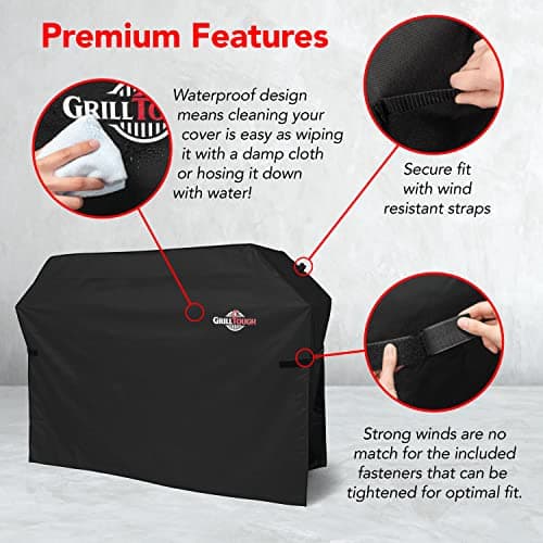 Char-Broil Heavy-Duty Grill Cover, 65-inch thumbnail 3