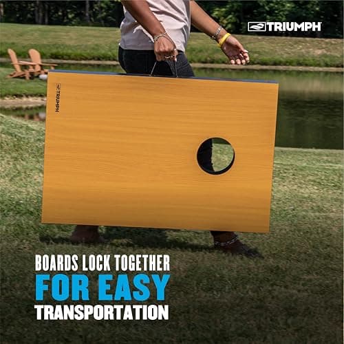 Triumph Sports 2x3 Tournament Cornhole Bag Toss Set thumbnail 5