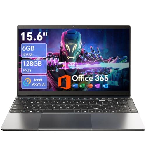 AKCHART 15.6 Inch Laptop with AI, Office 365