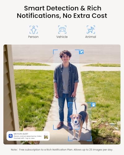 Reolink Video Doorbell WiFi (Wired) thumbnail 4