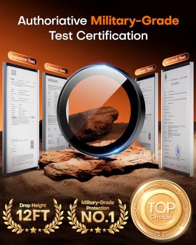 TOCOL 2 Pack Camera Lens Protector for iPhone 18 Pro Max / 18 Pro thumbnail 3