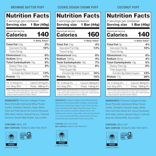 Built Bar Protein and Energy Bars, Variety Pack (18-Pack) thumbnail 2
