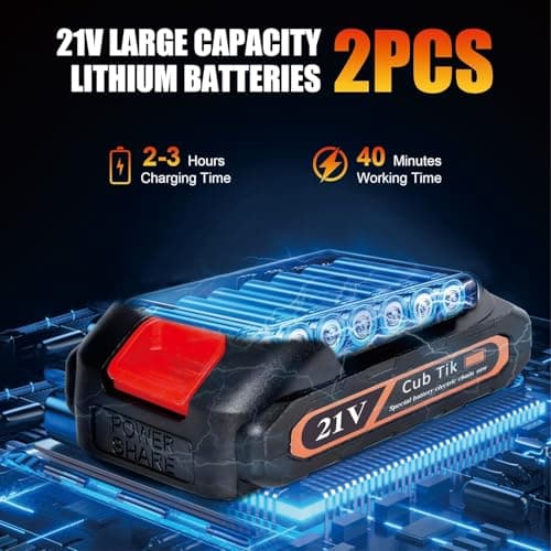 Gocheer 4-Inch Mini Cordless Chainsaw thumbnail 5