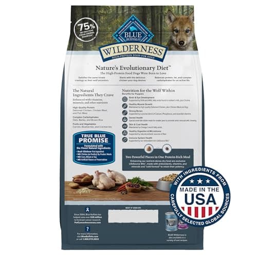 Blue Buffalo Wilderness High Protein Puppy Chicken Recipe thumbnail 2
