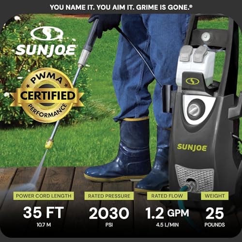 Sun Joe SPX3000 Electric Pressure Washer (2030 PSI) thumbnail 5