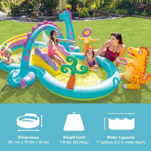 Intex Dinoland Inflatable Play Center thumbnail 2