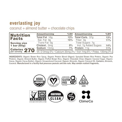 GoMacro MacroBar Plant-Based Protein Bar, Variety Pack (12-Pack) thumbnail 2