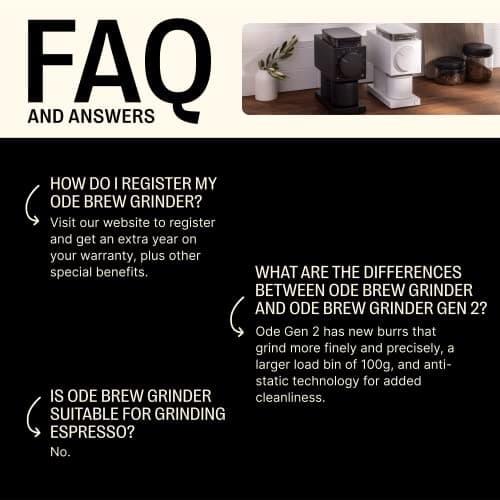 Fellow Ode Gen 2 Brew Grinder thumbnail 3