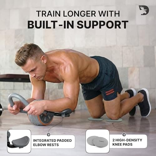 DMoose Ab Roller Wheel with Elbow Support thumbnail 4
