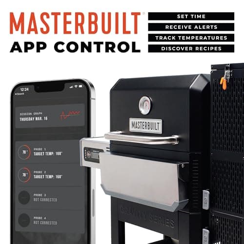 Masterbuilt Gravity Series 800 Digital Charcoal Grill + Smoker thumbnail 5