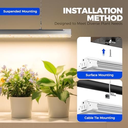Roleadro 75W LED Grow Light Full Spectrum thumbnail 5
