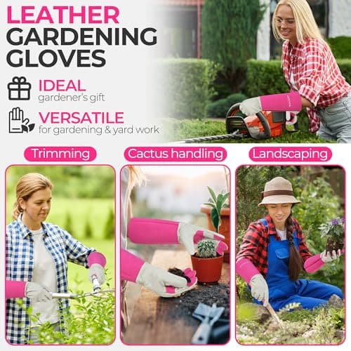 HANDLANDY Rose Pruning Thornproof Gloves with Long Cuffs thumbnail 5