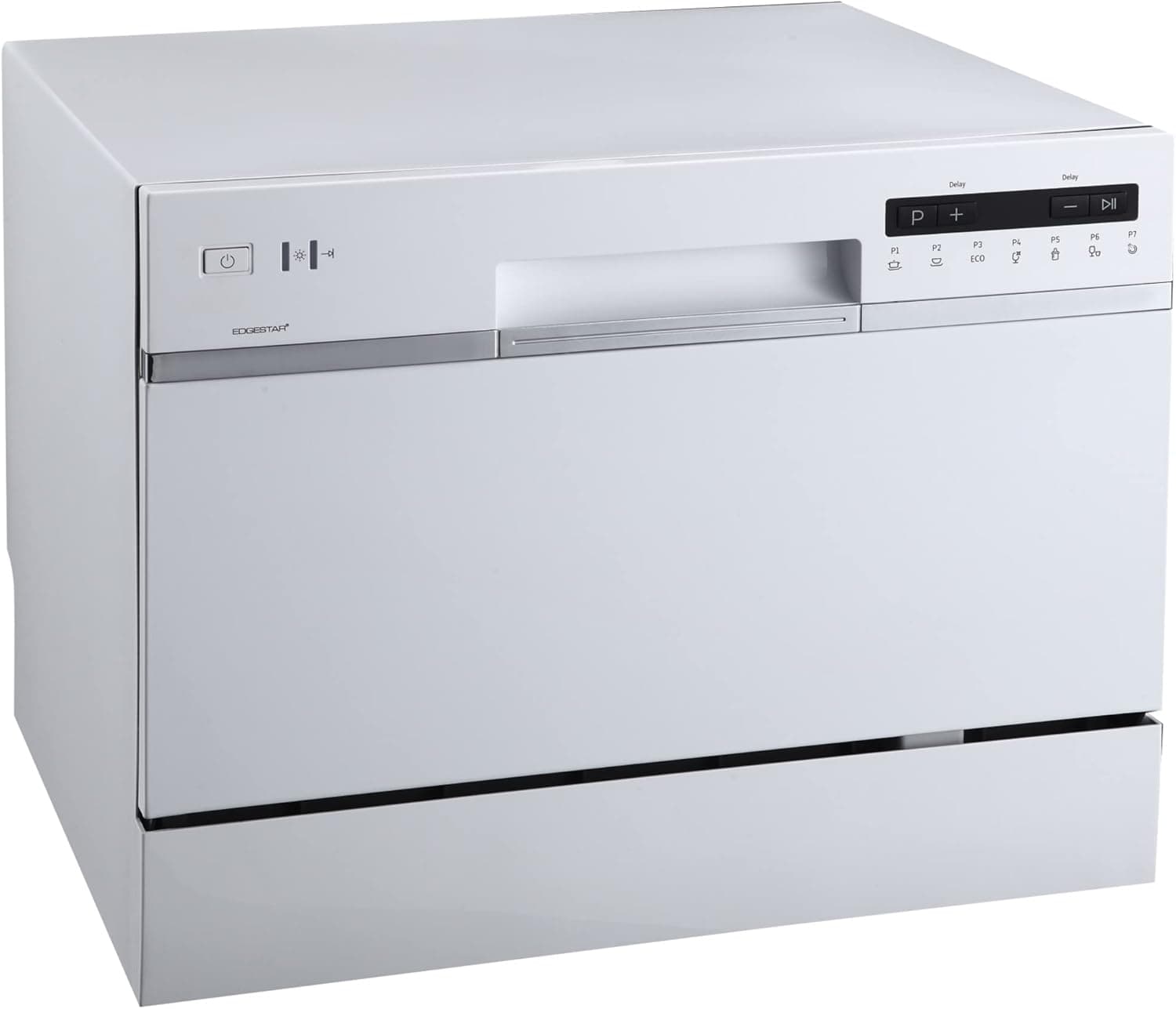EdgeStar DWP62WH 6-Place Setting Portable Countertop Dishwasher - image 1