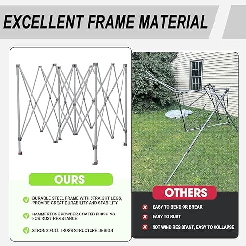 Eurmax USA Premium 10x10 Pop-Up Canopy Tent thumbnail 4