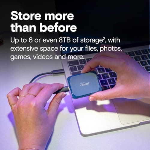 Crucial X9 Pro Portable SSD 2TB thumbnail 2