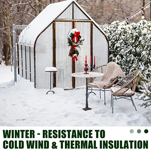 Juliana Premium 8x12 Greenhouse with Polycarbonate Panels thumbnail 5