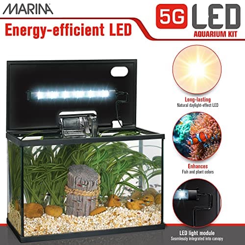 Marina LED Aquarium Kit 5-Gallon thumbnail 4
