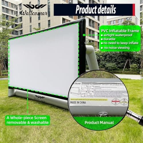 Sewinfla Inflatable Movie Screen 13ft thumbnail 3
