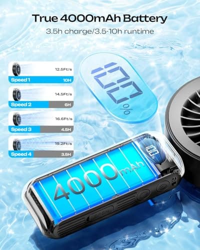 Misty Mate Cool Mist Personal Misting Fan thumbnail 5