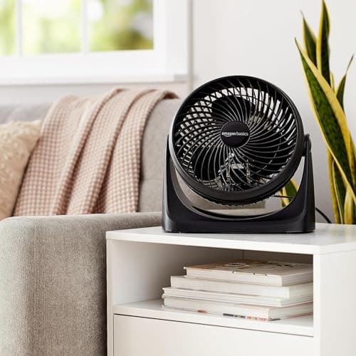 Amazon Basics Air Circulator Desk Fan, 11.1 Inch thumbnail 5