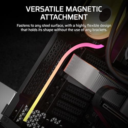 Corsair iCUE LS100 Smart Lighting Strip Starter Kit thumbnail 5