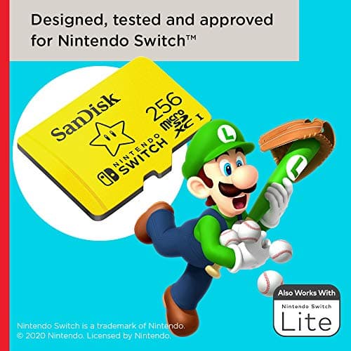 SanDisk 256GB microSDXC for Nintendo Switch thumbnail 3