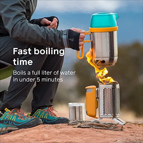 BioLite CampStove 2+ Wood Burning & USB Charging Stove thumbnail 4