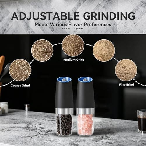 Gravity Electric Salt and Pepper Grinder thumbnail 3
