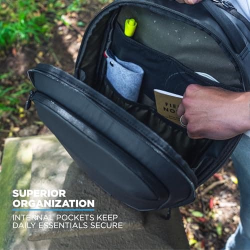 NOMATIC Navigator RS Pack 15L, 6L Built In Expansion, Water Resistant, 16 inch Laptop, Black thumbnail 5