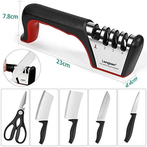 Longzon 4-in-1 Knife Sharpener thumbnail 3