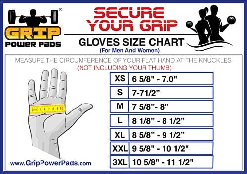 Grip Power Pads Elite Leather Gym Gloves thumbnail 2
